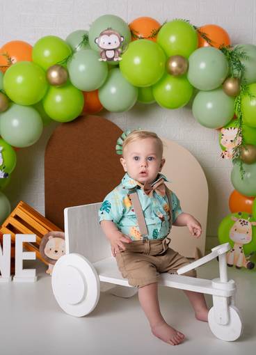 Smash the cake - 1 ano de Miguel, 1 ano 