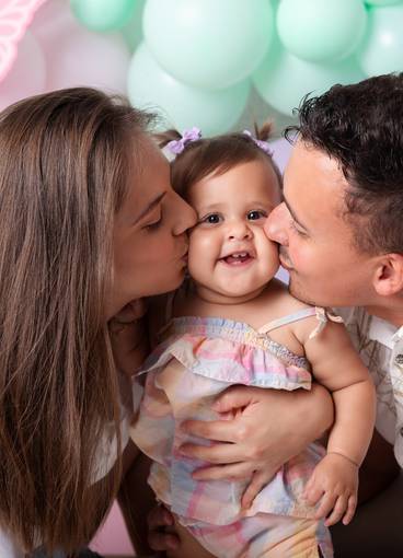 Smash the cake - 1 ano de Heloísa, 1 ano