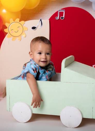 Smash the cake - 1 ano de Ravi, 1 ano 