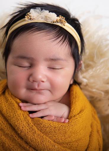 Newborn de Olívia, 11 dias