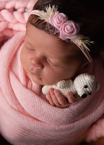 Newborn de Cecília, 13 dias