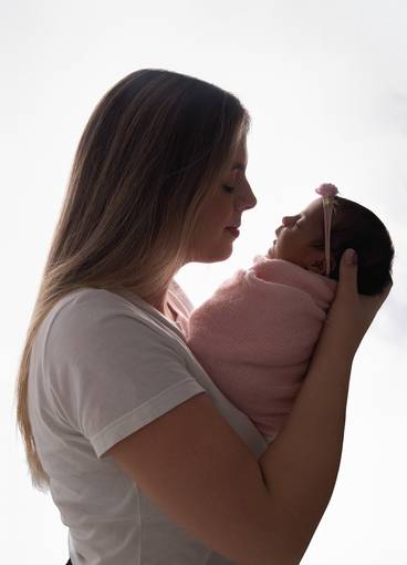 Newborn de Cecília, 13 dias