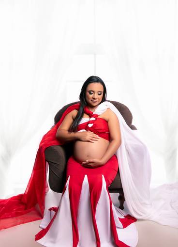 Gestante de Mamãe Bruna