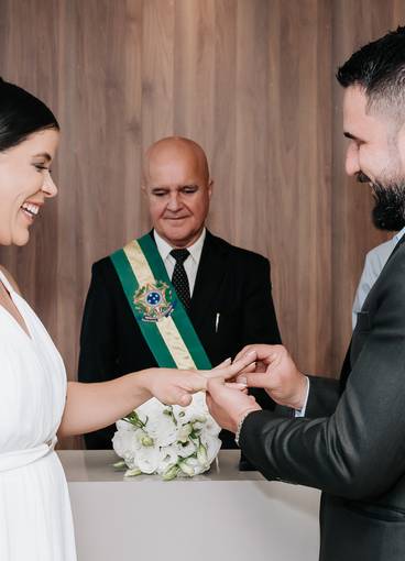 Casamento Civil de Civil Bruna & Bruno