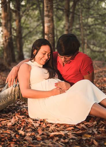 Gravidez  de À espera do Noah 