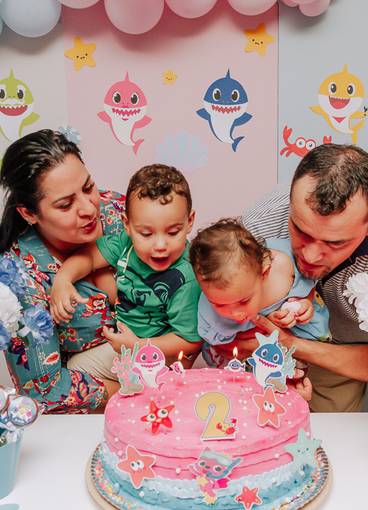 Aniversário de Tutu e Nina 2 aninhos