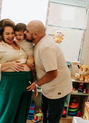 Gestante de A família do pequeno Dante