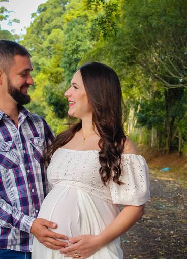 Gestante de Robison e Carol 