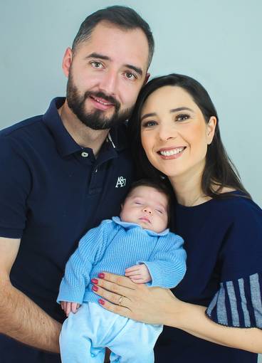 Família  de Mônica e Juliano