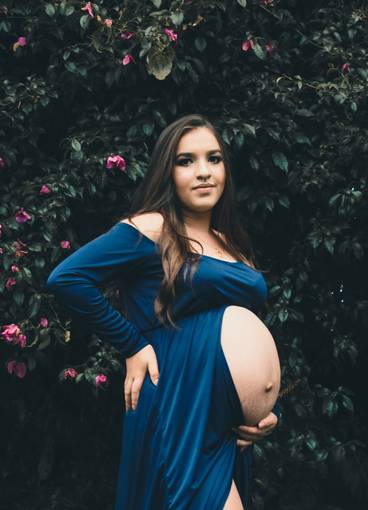 Gestante de João e Cristielen á espera da Lívia Emanuelly