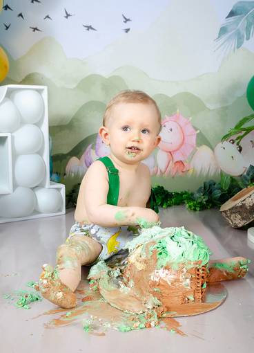Cake Smash de Smash the Cake Luca 