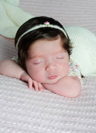 Newborn de Elisa 23 dias