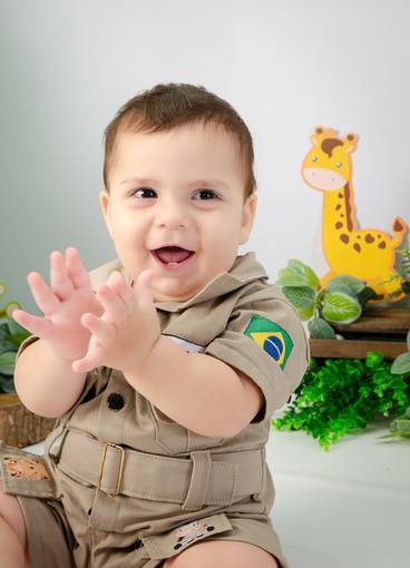 Cake Smash de Filipe fez 1 aninho