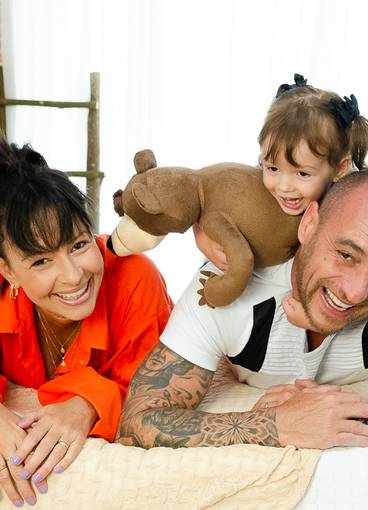 Infantil de Ensaio de Família_Fernanda & Anderson - Isabella