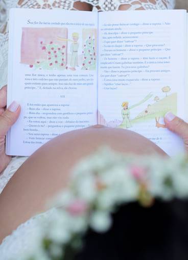 Gestante de A doce espera de Giovana