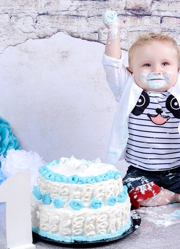 Smash the cake de Miguel - 1 ano