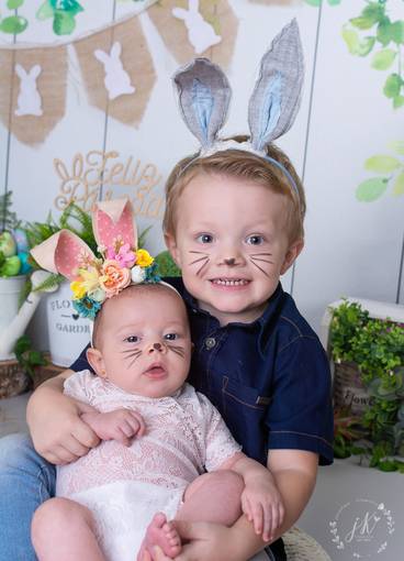 Sessões Especiais de Luisa Vitória e Carlos Eduardo - Páscoa 2020