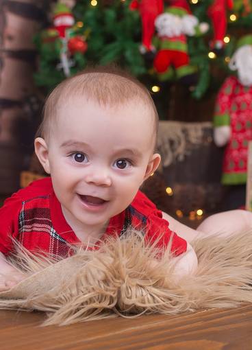 Sessões Especiais de Pietro 6 meses | Natal 2020