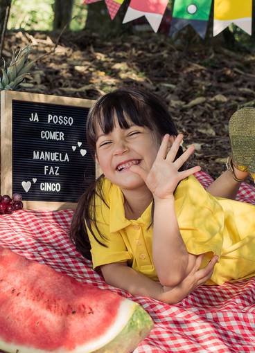 Doces Lembranças de Manuela 5 anos