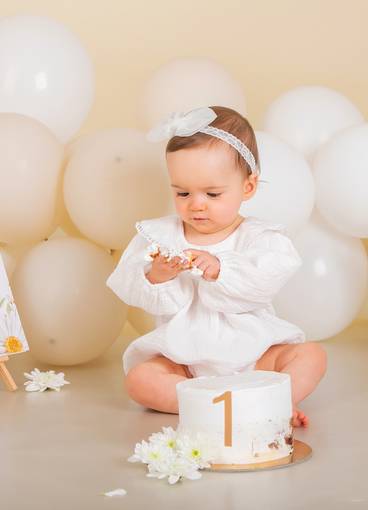 Smash The cake de Esperança, o meu primeiro aniversário