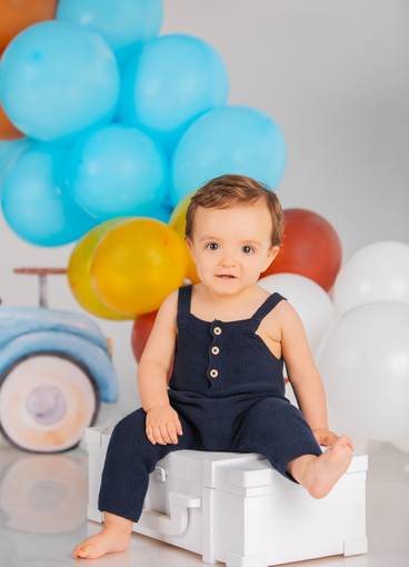 Smash The cake de Primeiro Aniversário do Duarte