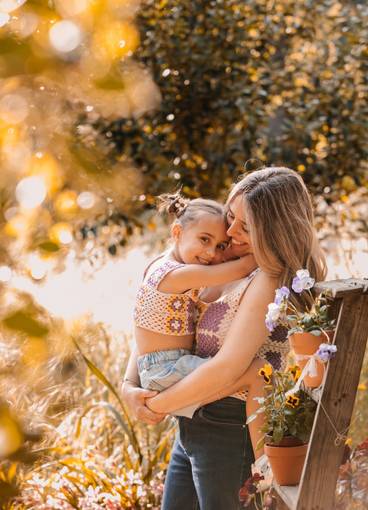 Exterior de Mãe, o colo do amor 🌷