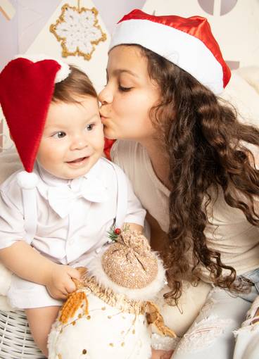 Ensaio de Natal 2023 de Natal Karla e Gael