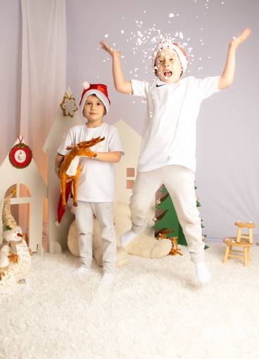 Ensaio de Natal 2023 de Natal Diogo e Miguel