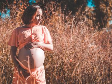 Gestante de Ana Carolina a espera de Luan