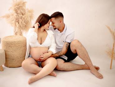 Gestante de Ensaio Gestante da Sara