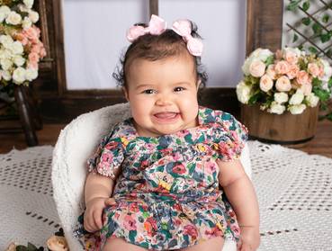 ACOMPANHAMENTO de ENSAIO INFANTIL - VALENTINA - 5 MESES