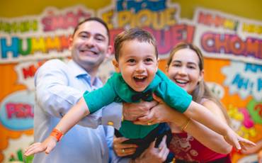 Ensaio fotográfico ou Fotografia Festa Infantil no Parque da Mônica em SP