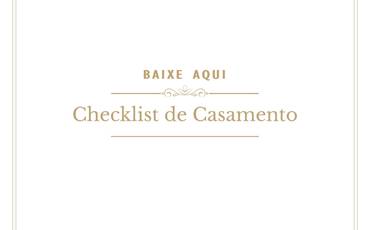 Checklist Casamento