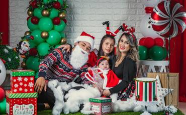 Ensaio de natal no Japão