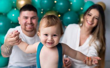 Smash the Cake com os Pais