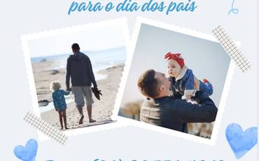 Celebre o Dia dos Pais com Ensaios Fotográficos Inesquecíveis com Fernando Raphael e Fabiana Schreiner no Classe A Estúdio