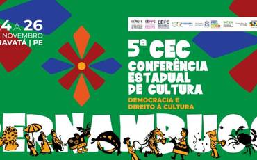5ª Conferência  Estadual  de  Cultura  de  Pernambuco .