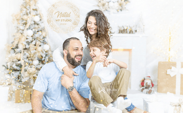 Fotos de Natal em Estúdio: Eternize Memórias com Estilo e Conforto