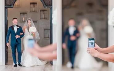 Como usar um smartphone num Casamento