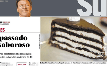 O GLOBO - PREMIO ZONA SUL - AGUA NA BOCA