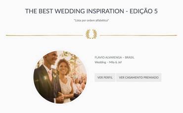 Prêmio | The Best Wedding Inspiration - Edição 5