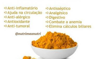Cúrcuma ou Açafrão