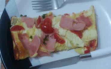 Receita da Pizza Fit