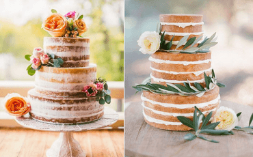 Naked Cakes para Casamento