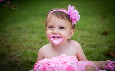 Quer ter um ensaio bem sucedido de Smash the Cake do seu/sua pequeno(a)?