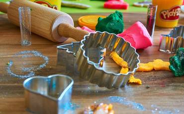 Aprendendo a fazer massinha de modelar