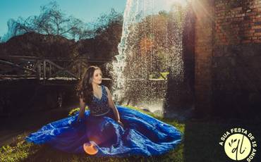 Vestidos Azul Egípcio 