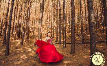 Vestidos Vermelho Marsala