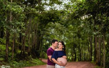 Quem disse que, ensaio de gestante são apenas fotos da barriga?