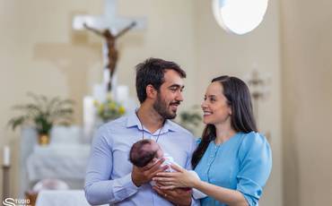 Batismo de José - Pais Laura e Lucas
